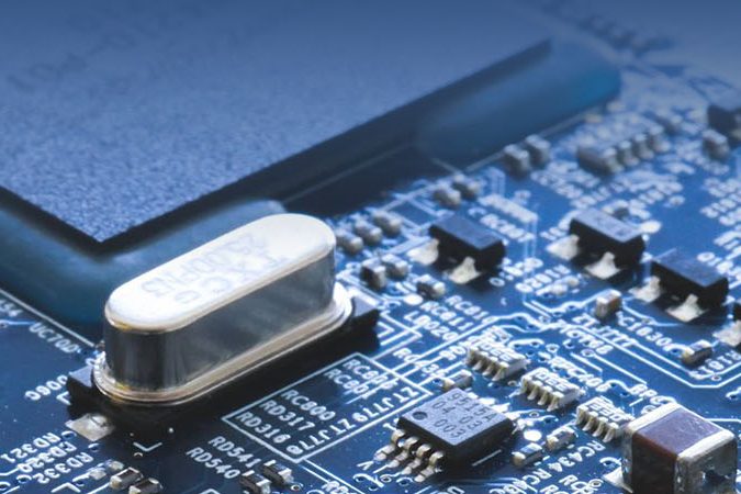 Electronic circuit board semiconductor and motherboard hardware